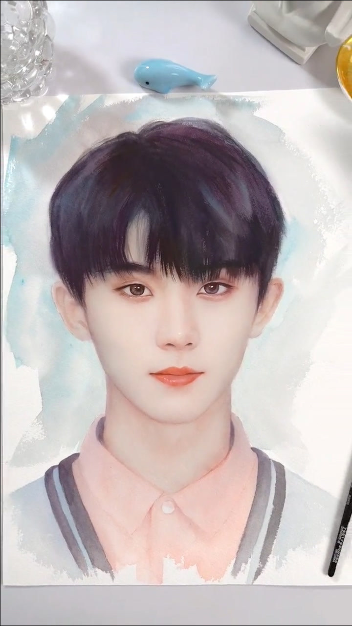 丁程鑫都有了马嘉祺水彩画安排上