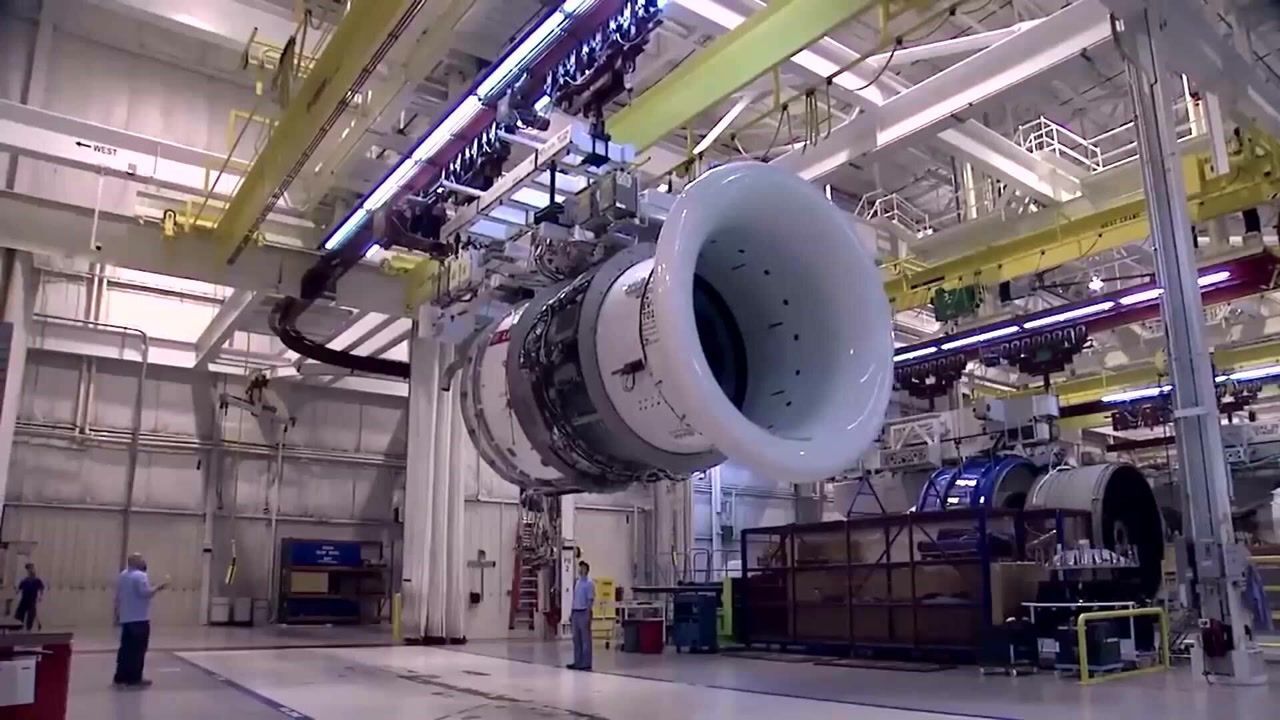 国产c919客机同款leap-1发动机试车!