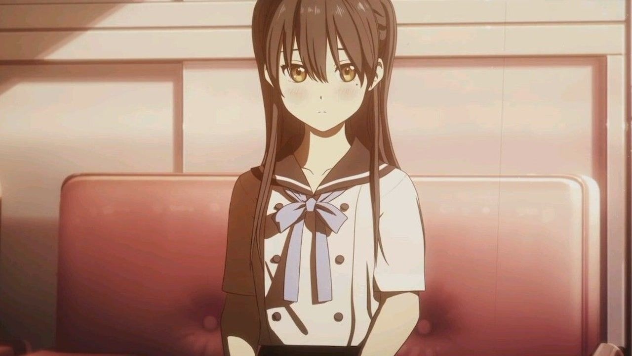 一行瑠璃唱歌被男主偷听这害羞的样子也太可爱了吧