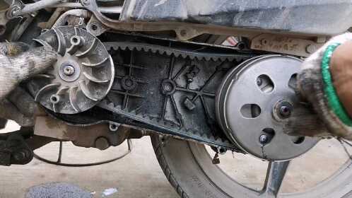 踏板摩托车经常断皮带以下三点才是主要原因