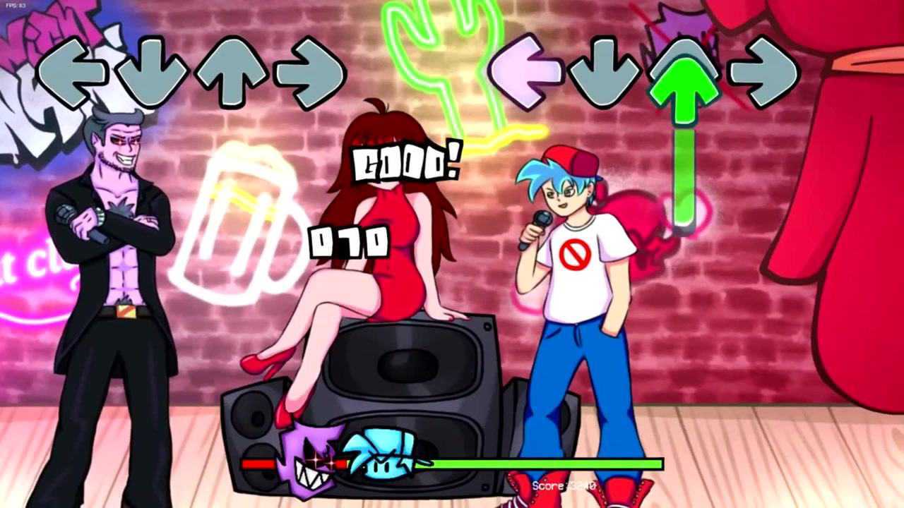 fnf周五夜放克游戏 终于等到bf和gf长大了_腾讯视频