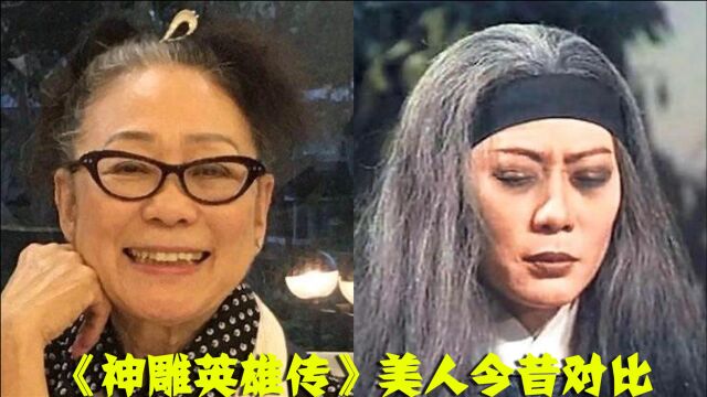 《射雕英雄传》美人今昔,韩小莹38年后风韵不减当年,梅超风两鬓斑白不敢认