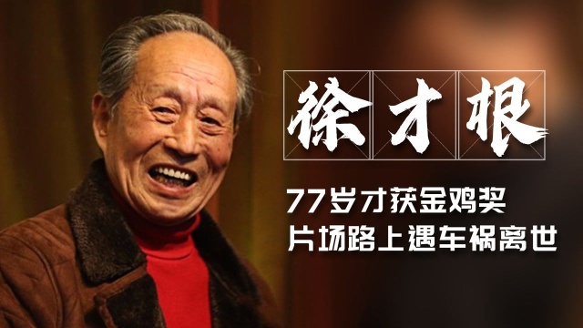 徐才根:89岁老戏骨因车祸不幸去世,曾说要做“永不褪色的绿叶”