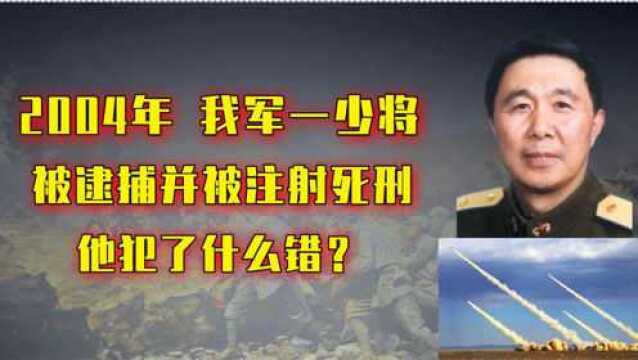 2004年,少将刘广智被逮捕并被立即执行死刑,他到底犯了什么罪?