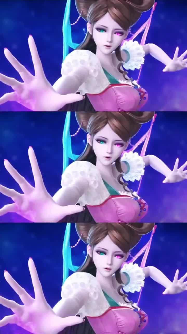 孟艺摘下眼罩叶罗丽精灵梦