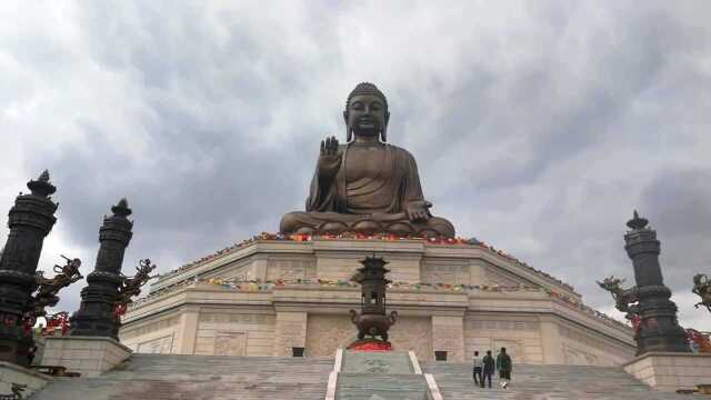 吉林敦化金鼎大佛释迦牟尼佛青铜坐像