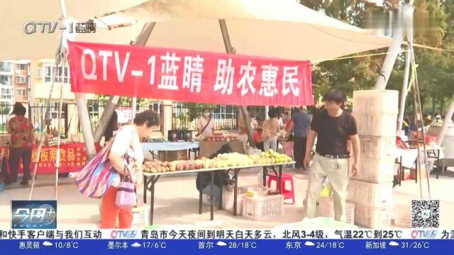 助农惠民!临近中秋,青岛这些乡土产品热销“良品市集”