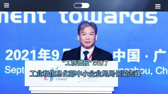 2021年中博会情况如何?“十四五”如何推进中小企业创新发展?听工信部中小企业局局长详解