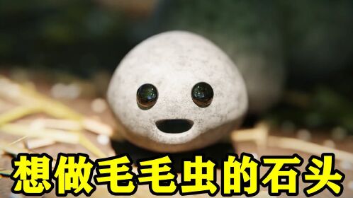 鹅卵石梦想成为毛毛虫,历经磨难与命运抗争,励志动画!