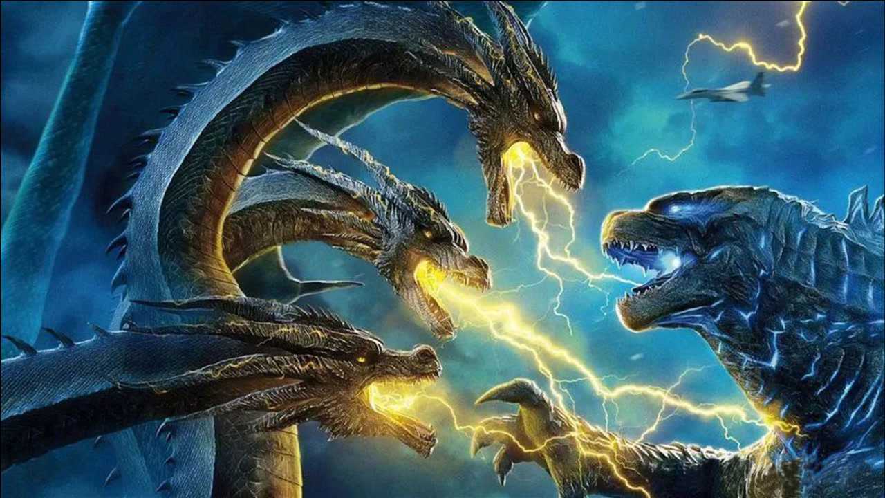 哥斯拉大战三头龙,经典科幻电影!_腾讯视频