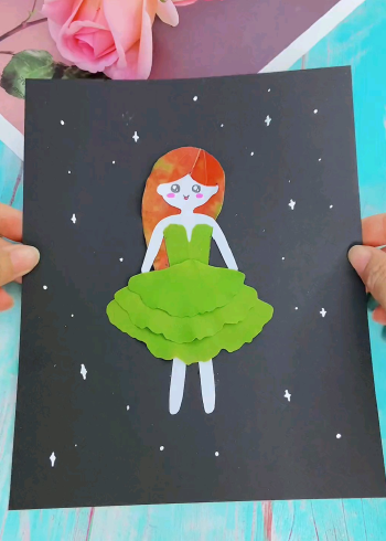 银杏叶做裙子太美了