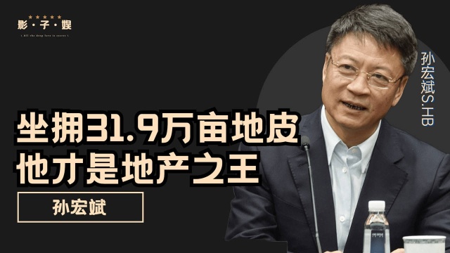 中国地产之王有多牛?白手起家2年赚千亿资产,手持31.9万亩地皮