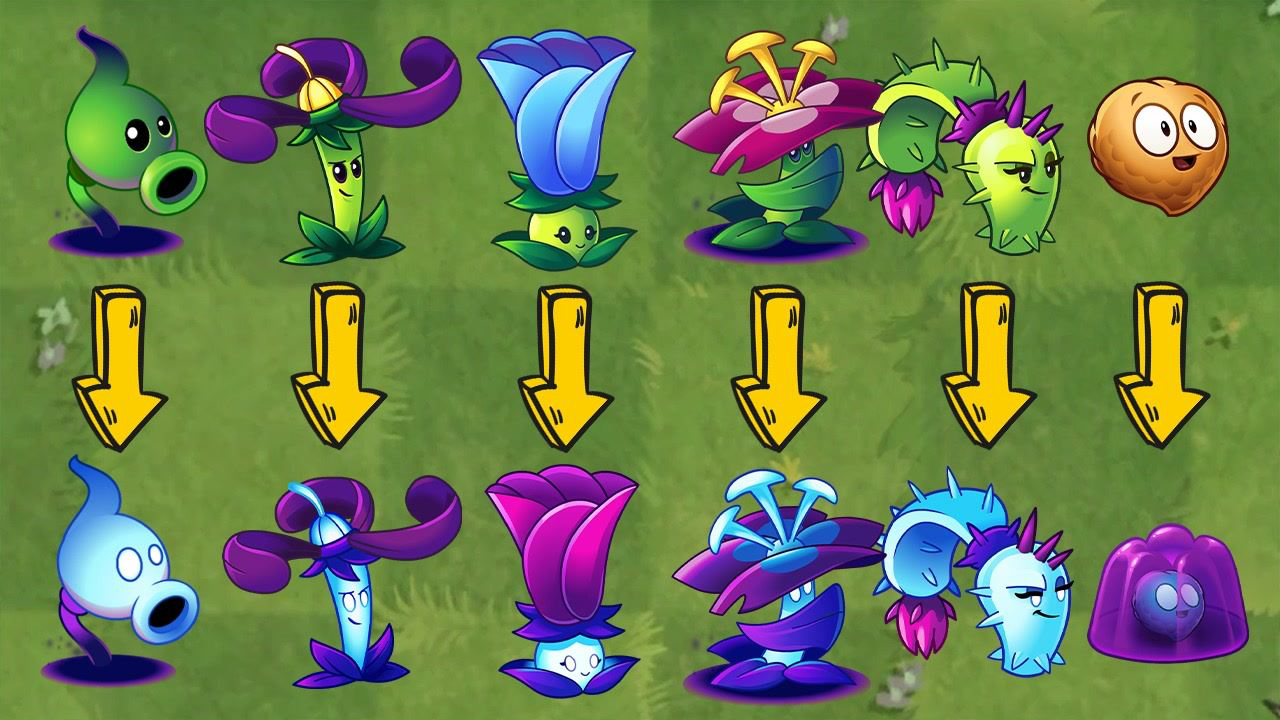 植物大战僵尸:暗影植物进入暗影状态前后有什么区别?