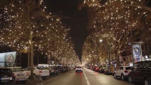 柏林点亮欧洲最长冬季节日灯饰街