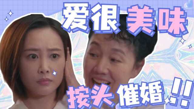 《爱很美味》刘净被催婚日常,忒真实