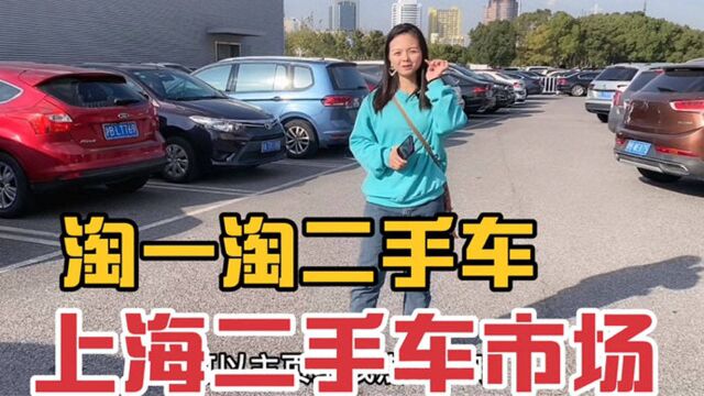 上海二手车市场100多台二手车,车型太多,不知道选哪台!