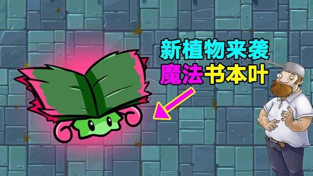 新植物来袭:魔法书本叶!魔法家族再添一员大将?