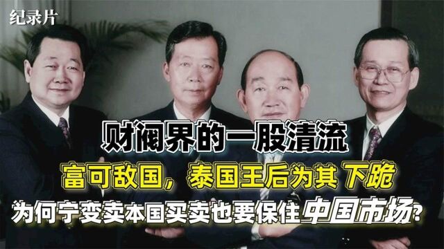 泰国谢氏家族:中国第一外企,力压马云的华侨泰国首富#好片推荐官#