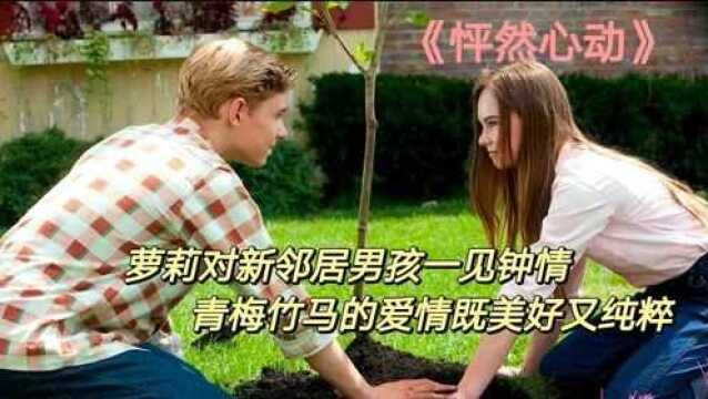 《怦然心动》小萝莉对新来的邻居男孩一见钟情,青梅竹马的爱情既美好又纯粹