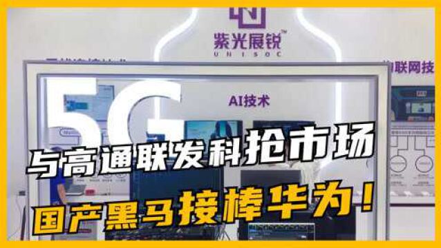 背靠电信、中兴,与高通、联发科抢市场,国产芯片黑马接棒华为