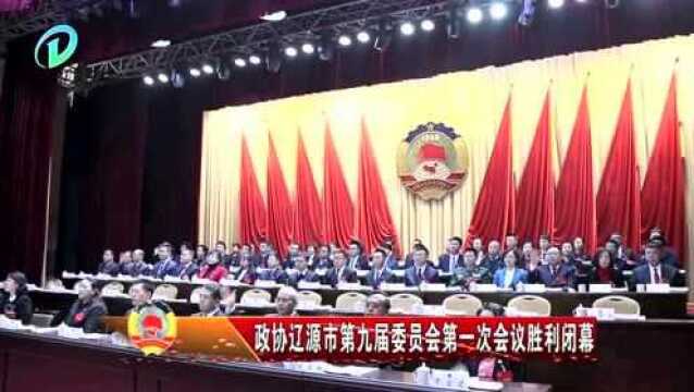 政协辽源市第九届委员会第一次会议胜利闭幕