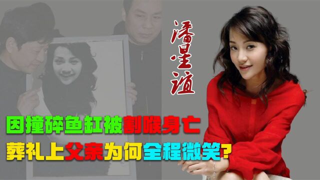 2009年,潘星谊因撞碎鱼缸被割喉身亡,葬礼上父亲为何微笑送别?