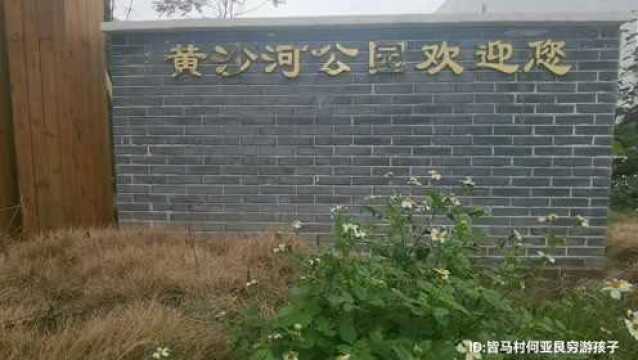 东莞黄沙河公园有农田,有花,河里有鱼,徒步走走棒棒哒