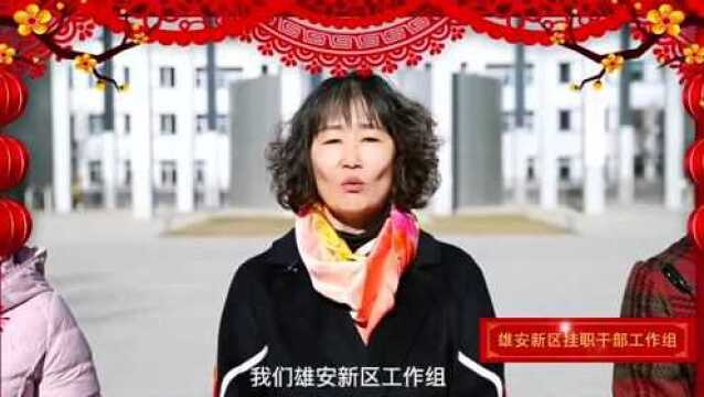 国家发展改革委基层挂职干部贺新春送祝福