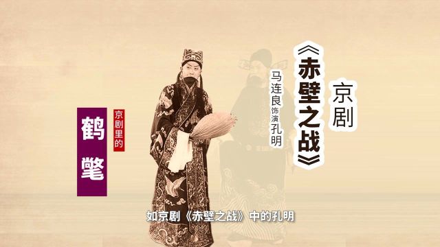 京剧里的鹤氅,在戏曲舞台上表现的是天上神仙、人间隐士或军师一类智慧人物所穿的服装