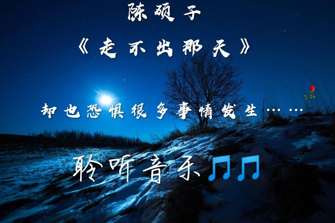 伤感民谣《走不出那天》