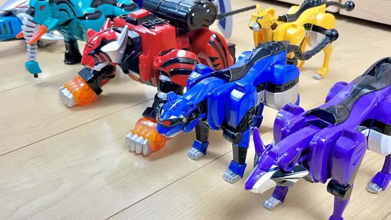 兽拳战队dx 第三集替换合体