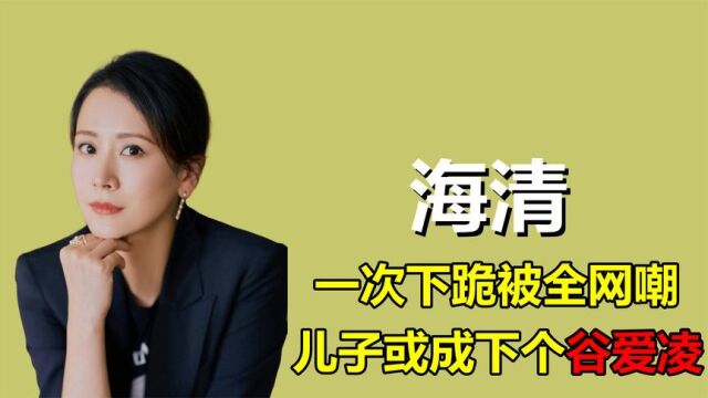 海清:儿子8岁钢琴10级,用全英文写作,一幅铅笔画价值3万块