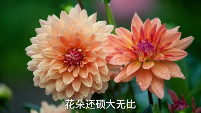 有种“巨型花”,它就是大丽花,开花美丽动人,园艺师教你怎么养