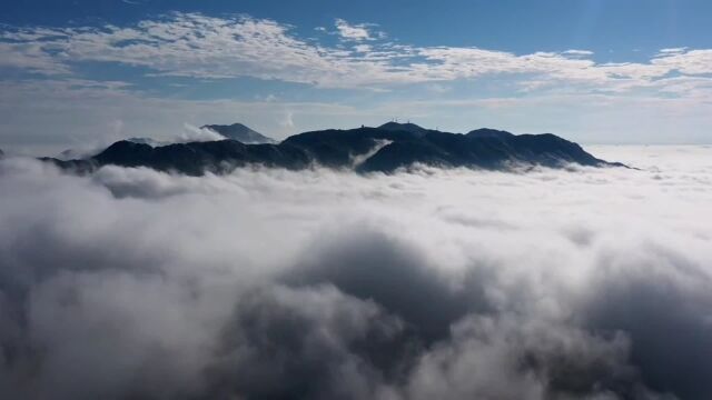 自然山景实拍