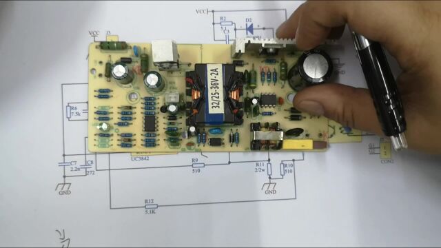 跟我一起学开关电源(九)结合原理图来分析3842的调压调流原理