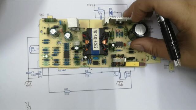 跟我一起学开关电源(九)结合原理图来分析3842的调压调流原理