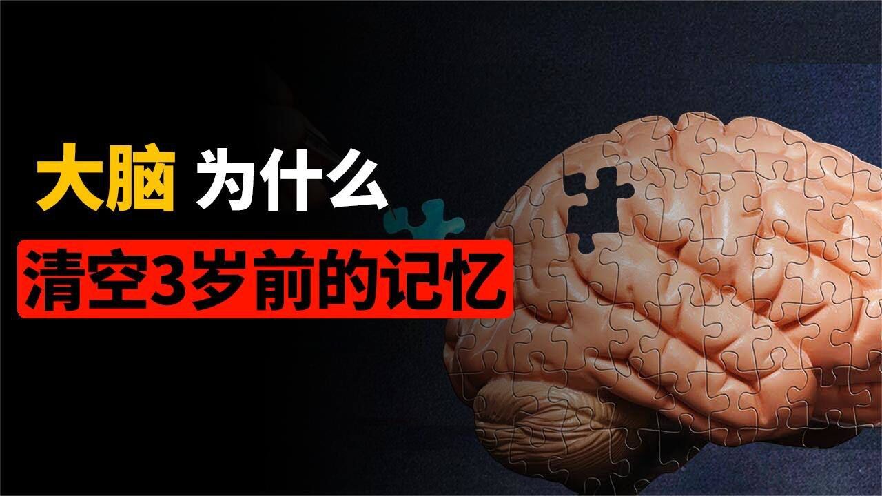 大脑为什么要清空3岁前的记忆?它在刻意隐瞒什么?