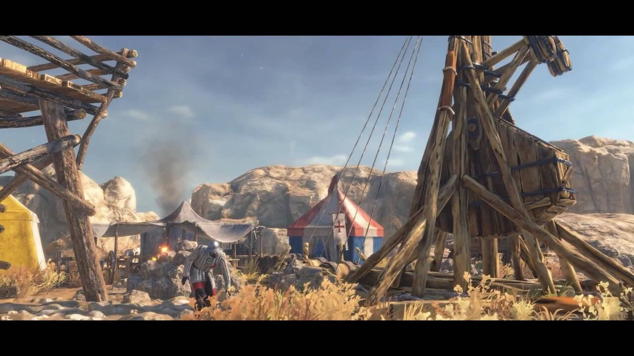 欧洲中世纪多人竞技rts游戏《勇士》the valiant 官方预告片