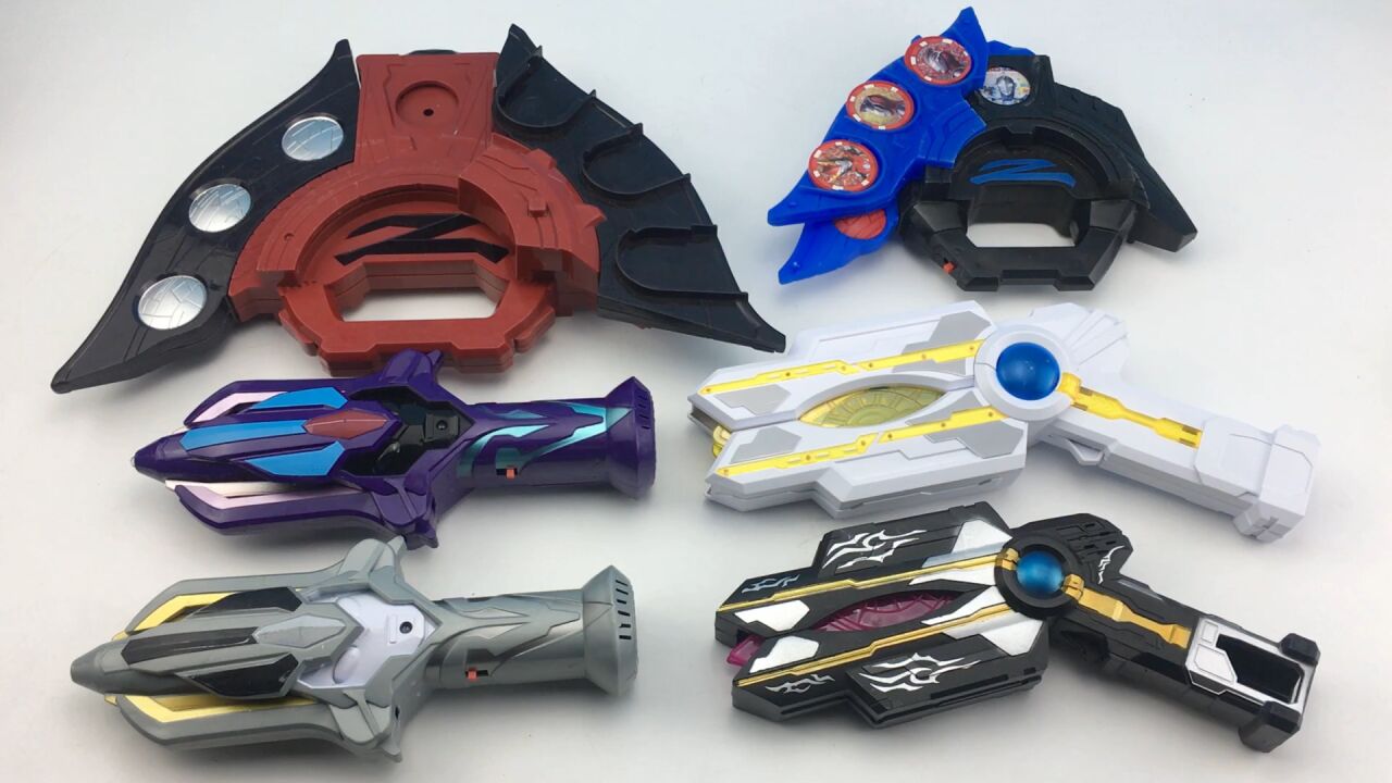 奥特曼武器变身器玩具,泽塔升华器胜利神光棒银河火花