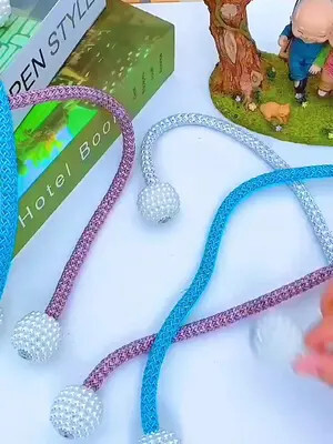 还可以各种花式绑法,太实用了#磁吸窗帘绑带#好用不贵#居家好物 #美观