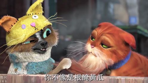 [图]太欢乐了！鞋猫剑客变家猫！梦工厂《穿靴子的猫2》正式预告