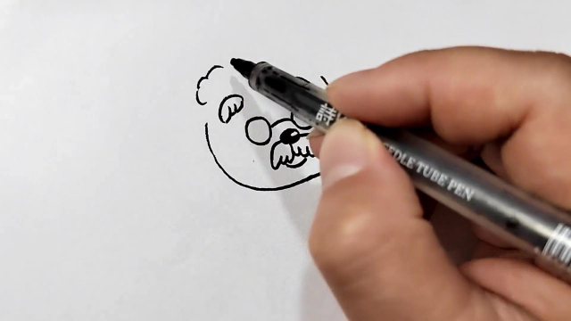 简笔画:羊村村长简笔画来了.