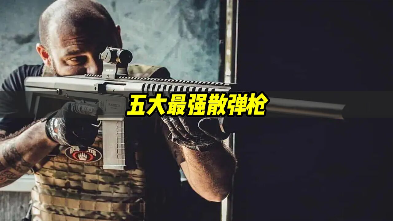 全球五大最强散弹枪,每把威力都不同凡响!_腾讯视频