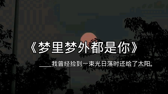梦里梦外都是你