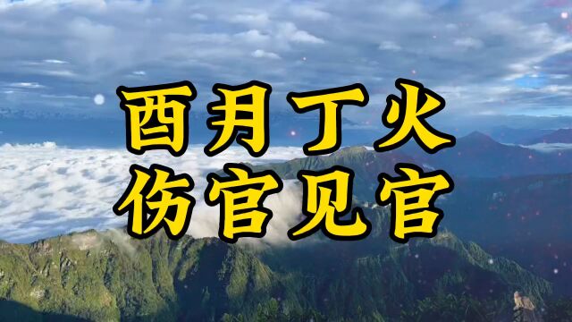 酉月丁火遇到伤官见官婚姻严重不顺