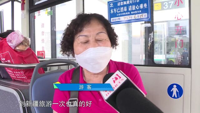 “冀疆情・巴州行” 今年首批送客入疆游客抵达巴州,开启首站大漠之旅