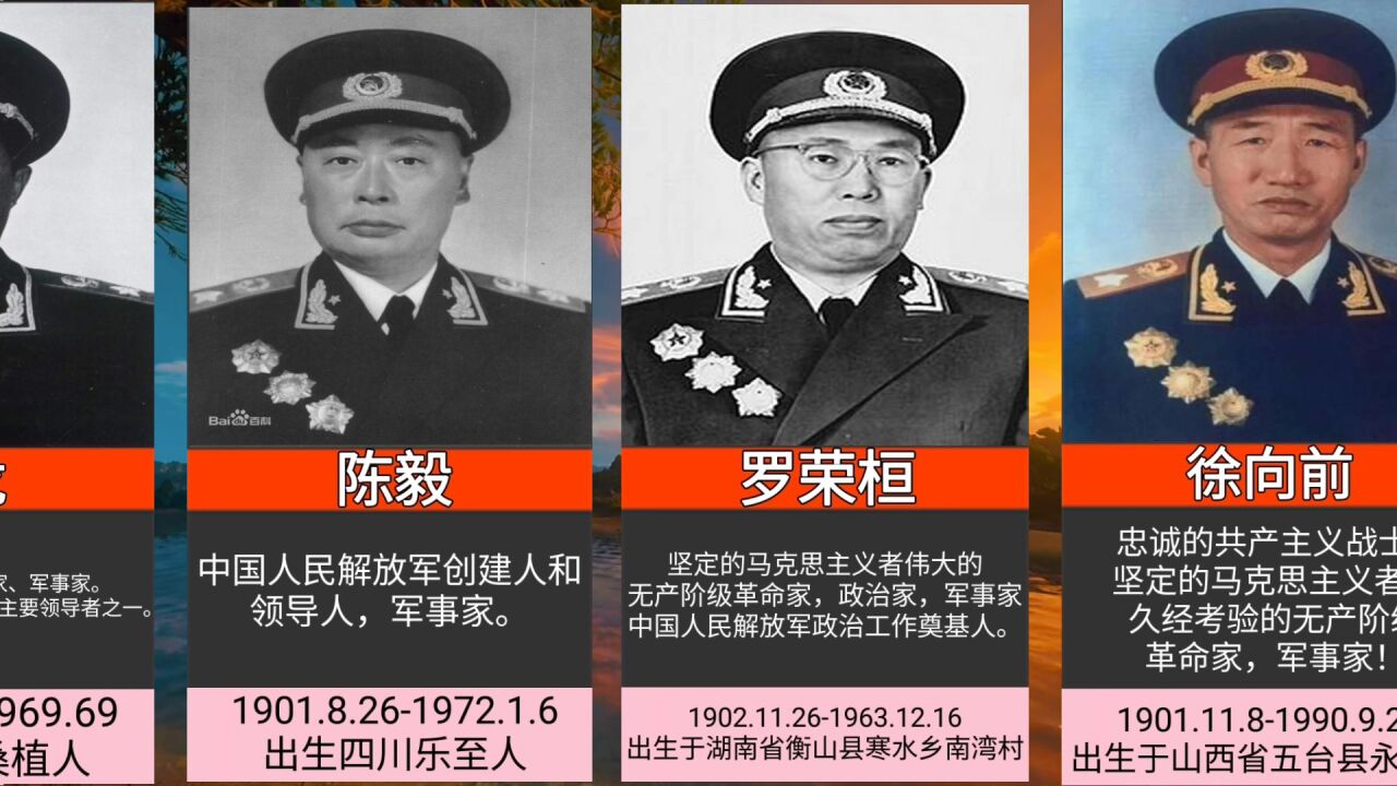 中国十大元帅排名_高清1080P在线观看平台_腾讯视频