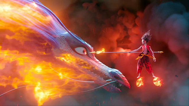 哪吒:猎龙时刻!依旧潇洒! 来个破万播放不算过分吧!