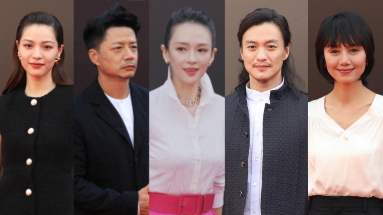 章子怡钟楚曦美到惊艳,袁泉马丽手牵手