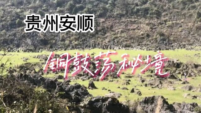 被网友称为“异域星球”的铜鼓荡在贵州安顺爆红,一起探访看看